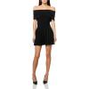Norma Kamali Women’s Sleeveless Cowl Neck Hooded Flared Pickleball DRES(Black)