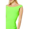 Norma Kamali Women’s Pickleball Dress(Neon Green)