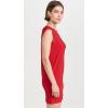 Norma Kamali Women’s Drop Shoulder Mini Dress(Tiger Red)