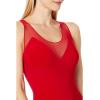 Norma Kamali Women’s Racer Fishtail Gown(Tiger Red/Tiger Red)