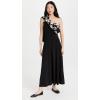 Norma Kamali Women’s Strapless Flared Dress to Midcalf(Black)
