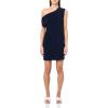 Norma Kamali Women’s Drop Shoulder Mini Dress(True Navy)