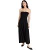 Norma Kamali Women’s Strapless Flared Dress to Midcalf(Black)