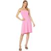 Norma Kamali Women’s Strapless Swing Dress(Candy Pink)