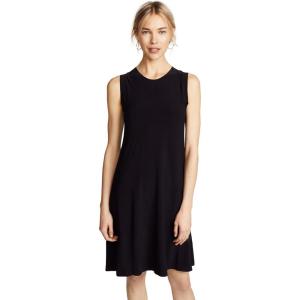 KAMALIKULTURE Women’s Kamali Kulture Sleeveless Swing Dress(Black)