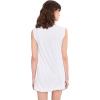 Norma Kamali Womens Sleeveless Twist Mini Dress(Snow White)