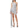 Pickleball Diana Dress W/Bow(Silver)