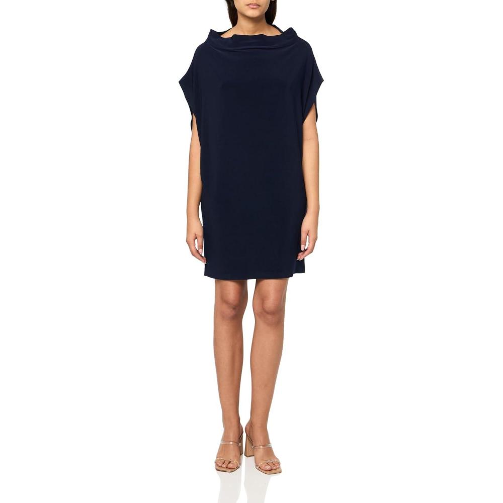 image:imageNorma Kamali Womens Sleeveless All in One Mini DressTrue Navy