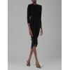 Norma Kamali Women’s Long Sleeve Diana Gown(Black)