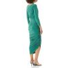Norma Kamali Women’s Long Sleeve Diana Gown(Mountain Green)