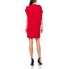 Norma Kamali Women’s Sleeveless All in One Mini Dress(Tiger Red)