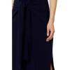Norma Kamali Women’s Strapless All in One Side Slit Gown(True Navy)