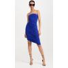 Norma Kamali Women’s Strapless Diana Dress to Knee(Electric Blue)
