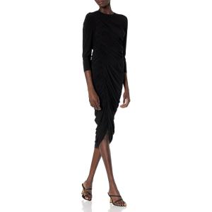 Norma Kamali Women’s Long Sleeve Diana Gown(Black)