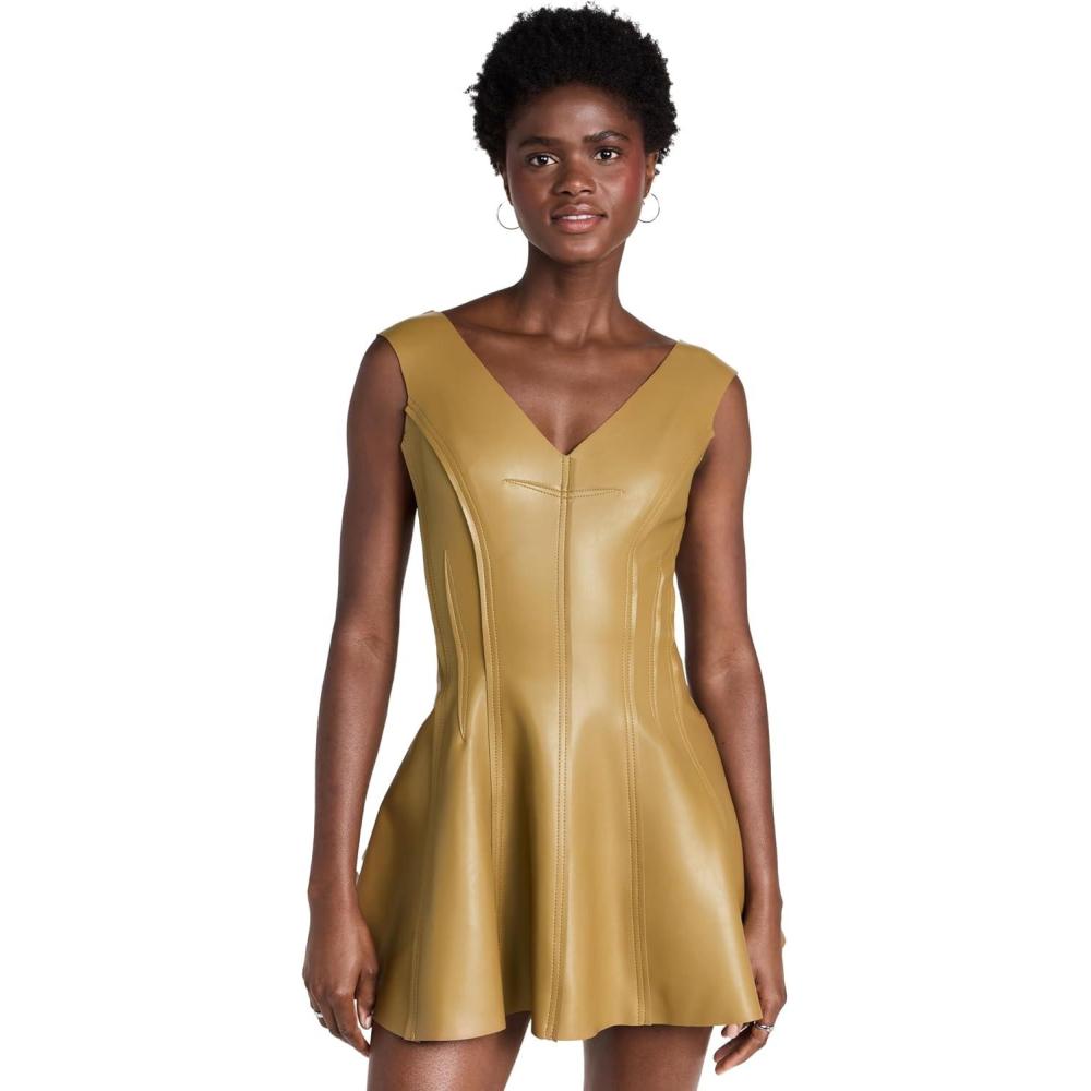 image:imageNorma Kamali Womens Grace Mini DressWoods