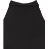 Norma Kamali Women’s Halter Mini Dress(Black)