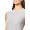 Norma Kamali Women’s Sleeveless Mini Dress(Grey)