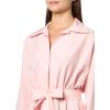 Norma Kamali Womens Super Oversized Bf Nk Shirt Flared Mini Dress(Ballet Pink)