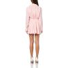 Norma Kamali Womens Super Oversized Bf Nk Shirt Flared Mini Dress(Ballet Pink)