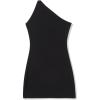 ONE Shoulder MINI Dress(Black)
