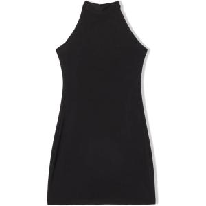Norma Kamali Women’s Halter Mini Dress(Black)