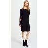 Norma Kamali Women’s Kamali Kulture Go Crew Neck Dress(Black)