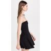 Norma Kamali Women’s Strapless Grace Mini Dress(Black)