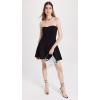 Norma Kamali Women’s Strapless Grace Mini Dress(Black)