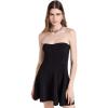 Norma Kamali Women’s Strapless Grace Mini Dress(Black)