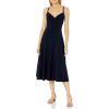 Norma Kamali Women’s Slip Grace Dress(Midnight)