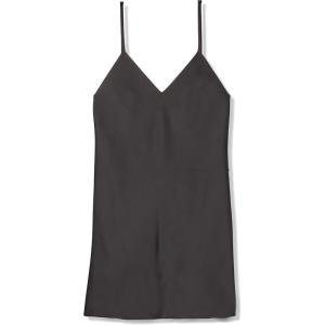 Norma Kamali womens Bias Slip Mini Dress(Black)