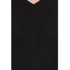 Cap Sleeve Shoulder PAD Jumpsuit(Black)