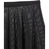 Flared MINI Skirt (26)(Black)