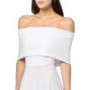 Sleeveless Cowl Neck Flared Gown(Snow White)