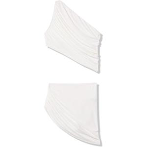 Norma Kamali Women’s Diana Bra (26) + Diana Bottom(Snow White)