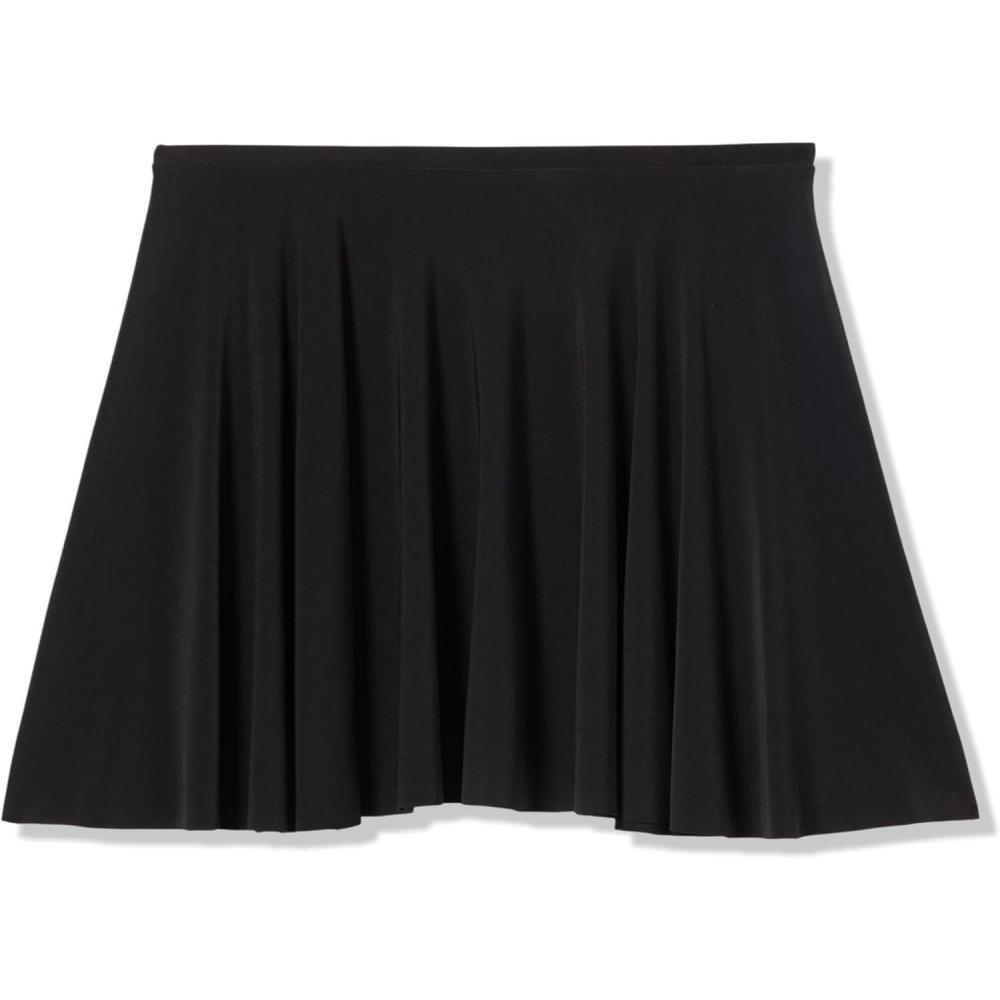 image:imageNorma Kamali Womens Flared Mini Skirt 26Black