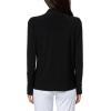NK Shirt W/Collar Stand (26)(Black)
