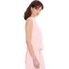 Norma Kamali Women’s Sleeveless Twist Top(Ballet Pink)