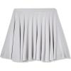 Norma Kamali Women’s Flared Mini Skirt (26)(Grey)