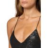 Norma Kamali Women’s Low Back Fara Slip Mio(Black)