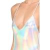 Norma Kamali Women’s Low Back Fara Slip Mio(Hologram)
