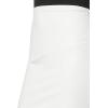 Norma Kamali Women’s Straight Skirt to Midcalf(Snow White)