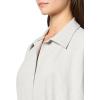 Norma Kamali Women’s Super Os Sleeveless Bf Nk Shirt Bodysuit(Light Heather Grey)