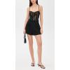 Norma Kamali Women’s Underwire Mio One Piece(Black Stretch Lace/Nude)