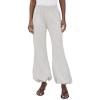 Norma Kamali Women’s Boyfriend Puff Jog Pants(Light Heather Grey)