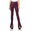 Norma Kamali Women’s Spat Jeans(Plum)