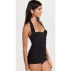 Norma Kamali Women’s Bill Mio One Piece Swimsuit(Black)