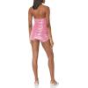 Norma Kamali Women’s Bill Mio One Piece Swimsuit(Candy Pink)
