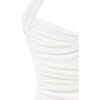 Norma Kamali Women’s Bill Mio One Piece Swimsuit(Snow White)