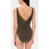 Norma Kamali Women’s Goddess Mio One Piece(Bark)